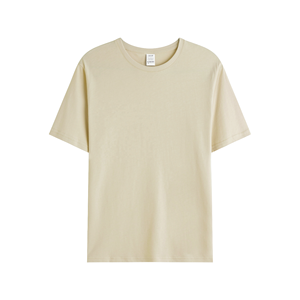 เสื้อยืดผู้ชายผ้าฝ้ายแท้ 100% สกรีนโลโก้แบบหนา สีพื้น สไตล์เกาหลี เสื้อยืดเปล่าแบบเจอร์ซีย์ ขายดีอันดับต้นๆ - Product Image 2