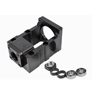 电机底座滚珠丝杠步进伺服电机集成底座HM57 60 86支撑传动轴承座WBK - Product Image 6