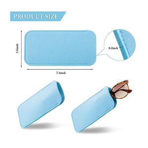 ספק יצרן רזה רזה רזה משקפיים משקפיים תיק משקפי שמש כיס עם נמוך הסיטונאי מותאם אישית - Product Image 2