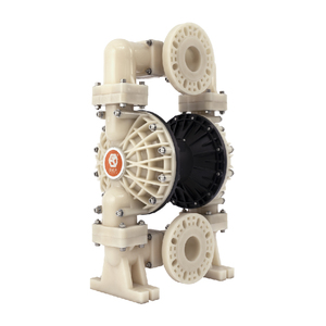 GODO QBY3-100F High Quality Double Diaphragm Acid-Resistant Chemical Waste <b>Pump</b> Metal Construction <b>Air</b> Operated - Product Image 1