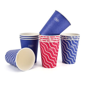 Gobelet en papier jetable 80 oz, simple paroi, biodégradable, pour café, avec impression de logo personnalisée, qualité alimentaire, impression offset - Product Image 4