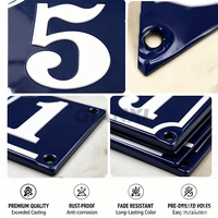 Placa de Metal Esmaltada con Letras en Relieve, Personalizable, para Logotipo de Tienda, Retrato, Gráfico, Letrero Comercial, Letreros Esmaltados