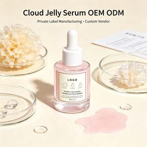Sérum Visage Végétalien au Collagène et à la Tremella, Hydratant et Repulpant Effet <span class=keywords><strong>Nuage</strong></span>, Anti-Âge, Éclaircissant et Illuminateur, Marque Blanche - Product Image 6
