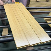 Suelo de bambú color Natue Suelo de bambú sólido laminado entrelazado Jiangxi Suelo de madera de ingeniería