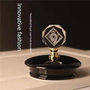 Venta al por mayor <span class=keywords><strong>de</strong></span> fábrica, cuenta superior <span class=keywords><strong>de</strong></span> cristal, mango <span class=keywords><strong>de</strong></span> olla <span class=keywords><strong>de</strong></span> condimento <span class=keywords><strong>de</strong></span> cerámica, tetera, cubierta <span class=keywords><strong>de</strong></span> olla <span class=keywords><strong>de</strong></span> <span class=keywords><strong>vidrio</strong></span>, cuenta, nuevo mango <span class=keywords><strong>de</strong></span> cristal - Product Image 2