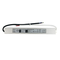 Convertisseur d'alimentation LED ultra-mince 70W 80W, transformateur LED homologué SAA, AC 100V 220V vers 12V 6A 24VDC 3A