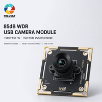 Modul Kamera USB 85dB WDR 1080P 38x38mm 32x32mm Papan Ukuran Ganda untuk Kios Layanan Mandiri ATM Terminal VTM