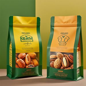 Vente en gros Pochette debout imprimée personnalisée pour l'emballage d'aliments secs Aliments en PET Fruits secs Sushi avec fenêtre Sacs en plastique pour aliments secs - Product Image 4