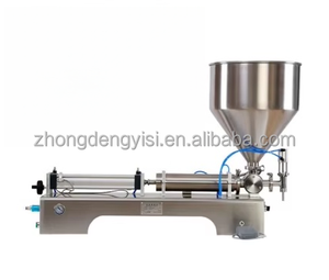 Good Quality Small Business Beverage Honey Fruit Milk Jam <b>Juice</b> Water Piston Shampoo Cosmetic for Bottle Oil Filling <b>Machine</b> - Product Image 3