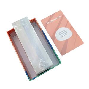 Juegos de cartas de <span class=keywords><strong>preguntas</strong></span> interactivas de papel de lino de alta calidad diseño personalizado impreso personalizado <span class=keywords><strong>para</strong></span> parejas precio de fábrica - Product Image 5