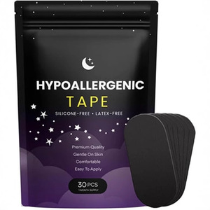 เทปแปะแก้ไขแก้ไขการหายใจทางปากสำหรับผู้ใหญ่เทปปิดริมฝีปากหยุดการนอนกรนสิ่งประดิษฐ์มีประสิทธิภาพจมูก - Product Image 1