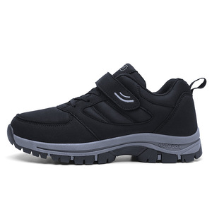 Chaussures de marche pour hommes, fitness en plein air, avec empeigne synthétique, semelle extérieure en caoutchouc, semelle intermédiaire en EVA, doublure en mesh - Chaussures de sport décontractées pour l'automne - Product Image 5