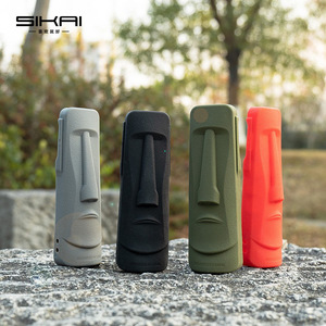 SIKAI Apple <b>TV</b> <b>Remote</b> Case Moai Design ABS Plastic Protective Cover for Apple <b>TV</b> 6 7 Generation - Product Image 1