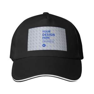 หมวกแก๊ปเบสบอลปีกแบนพิมพ์โลโก้ตามสั่ง ทรงแซนวิช สำหรับกีฬา งานปาร์ตี้ ผ้าเดนิม 100% ผ้าฝ้าย ใส่ได้ทั้งชายและหญิง เหมาะสำหรับกิจกรรมกลางแจ้ง วิ่ง ออกกำลังกาย - Product Image 4