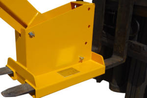 เครนติดรถยกขนาด 2.5 ตัน 3.5 เมตร 2 เมตร แบบติดตั้งถาวร สำหรับงานหนัก แขนยาว ยกของอุตสาหกรรม ติดตั้งบนรถยกแบบ 4 ล้อ ขับเคลื่อนด้วยมือ - Product Image 4