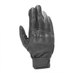 Guantes de Motociclismo Deportivos de Cuero para Exteriores, con Pantalla Táctil, Nudillos Reforzados, Dedos Completos, Guantes Tácticos para Moto - Product Image 1