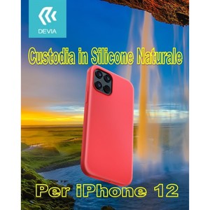 Custodia in Silicone impermeabile Rossa per iPhone 12 Pro Max 7 Plus altri modelli Cover protettiva in Silicone liquido con Design di animazione - Product Image 1