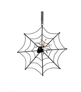 ผู้ค้าส่งของตกแต่งฮาโลวีนรูปใยแมงมุมแบบแขวน พร้อมงานโลหะสไตล์โบราณสำหรับตกแต่งฮาโลวีน - Product Image 3