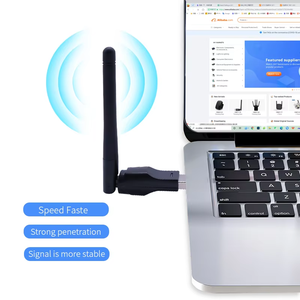 IFA02 ดองเกิลไวไฟ USB 2.4G สัญญาณทะลุทะลวงสูง รุ่น 90 °   อะแดปเตอร์ไร้สายแบบพับได้ขนาดกะทัดรัดสำหรับแล็ปท็อปเดสก์ท็อป - Product Image 3