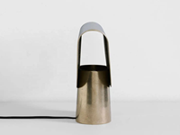 Lampe de table pliable contemporaine en laiton massif doré pour chambre à coucher, café, restaurant, hôtel, lampe de table d'intérieur