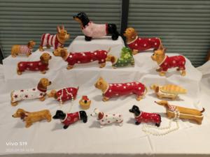 Décoration de Noël en céramique en forme de <span class=keywords><strong>saucisse</strong></span>, adorable et douce, ornements pour <span class=keywords><strong>arbre</strong></span> de Noël pour la décoration de fête <span class=keywords><strong>à</strong></span> domicile - Product Image 3