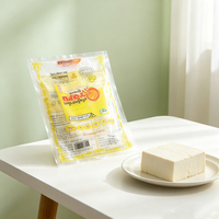Sacs isothermes personnalisés avec logo imprimé, trois côtés scellés, pochettes en plastique pour aliments surgelés