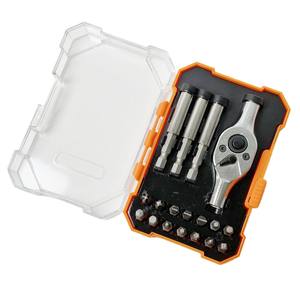 Jeu de clés à cliquet à dégagement rapide, 18 pièces, métriques et impériales, à mâchoires lisses, outils de réparation pour la maison - Product Image 2