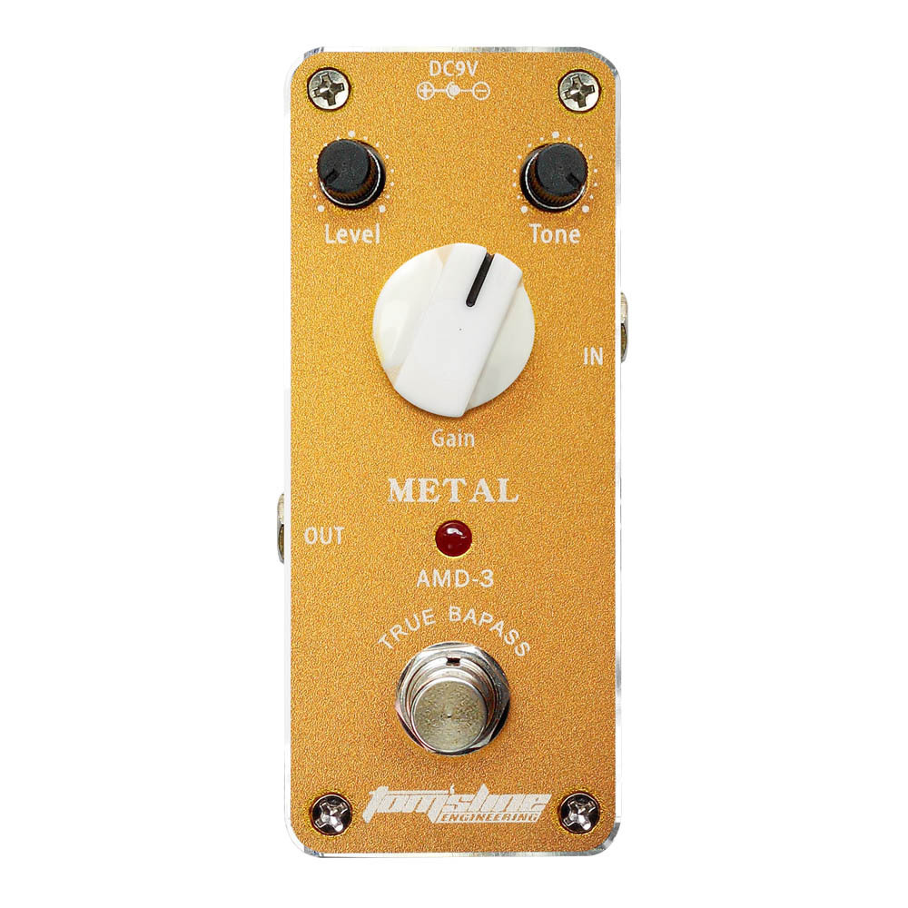 Distorsión metálica amarilla 2-Amd-3 [metal]