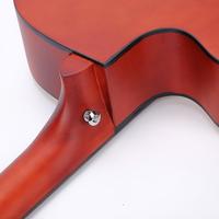 Beginner 38-Inch Acoustic Guitar Custom Professional Musical Instrument Durable Travel 6 String Guitar Various Colors Wholesale