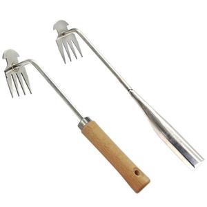 เครื่องมือถอนหญ้าสำหรับกำจัดวัชพืชในสวนแบบใช้คราด - Product Image 1