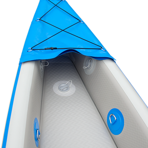 <span class=keywords><strong>Kayak</strong></span> <span class=keywords><strong>gonflable</strong></span> pliable en PVC à deux places pour la pêche, nouveau design - Product Image 4