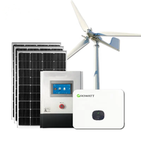 Prix d'usine éolienne solaire haute puissance éolienne de haute qualité 10kw Turbine hybride solaire 10Kw Systèmes solaires domestiques de production d'énergie éolienne