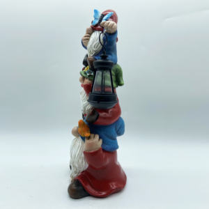 ไฟเรซินแบบซ้อนกัน<span class=keywords><strong>3</strong></span>ชิ้นสำหรับตกแต่งสวนในบ้านแสงไฟพลังงานแสงอาทิตย์รูปปั้นตกแต่งสวนศิลปะสำหรับประดับสนามหญ้า - Product Image 3