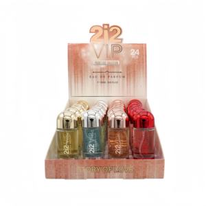 Grosir Lintas Negara Parfum Mini Ramah Lingkungan 30ml Minyak Mawar Wanita dengan Botol Kapsul Berwarna Set Semprotan Cerita Cinta - Product Image 5