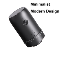 Moulin à café rechargeable en céramique avec 40 réglages de mouture, idéal pour la maison, le bureau et les voyages, avec arrêt automatique