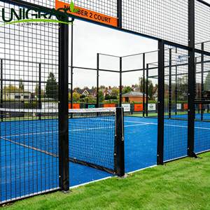 Cancha de Pádel Profesional con Diseño Panorámico de Vidrio Templado de Alta Resistencia 10x20m, Anti-UV, Resistente a la Intemperie, Certificación CE - Product Image 6