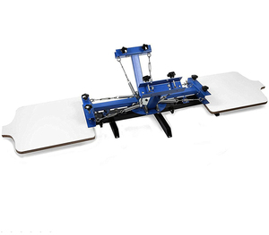 Máy in lụa kỹ thuật số 4 màu <span class=keywords><strong>2</strong></span> trạm in áo thun - Product Image 1