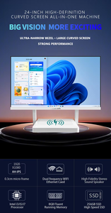 23.8 "AIO แล็ปท็อป I5 I3หลัก I7เดสก์ท็อปแล็ปท็อปคอมพิวเตอร์ <span class=keywords><strong>monoblock</strong></span> สำหรับธุรกิจการเล่นเกม Barebone All in PC - Product Image 3