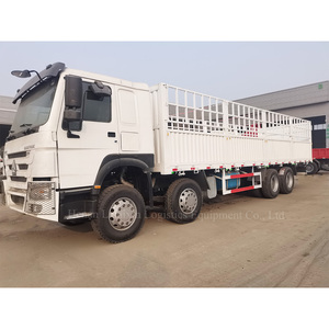 Camión de Carga HOWO 8*4 Usado, Camión de Transporte Comercial de Alta Capacidad con Barandas, Camiones de Trabajo Pesado en Venta - Product Image 6
