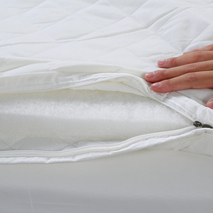 Reine Taille Matelassé Imperméable À <span class=keywords><strong>L</strong></span>'eau Lit Protecteur Housse De Matelas Pour Hôtel - Product Image 2