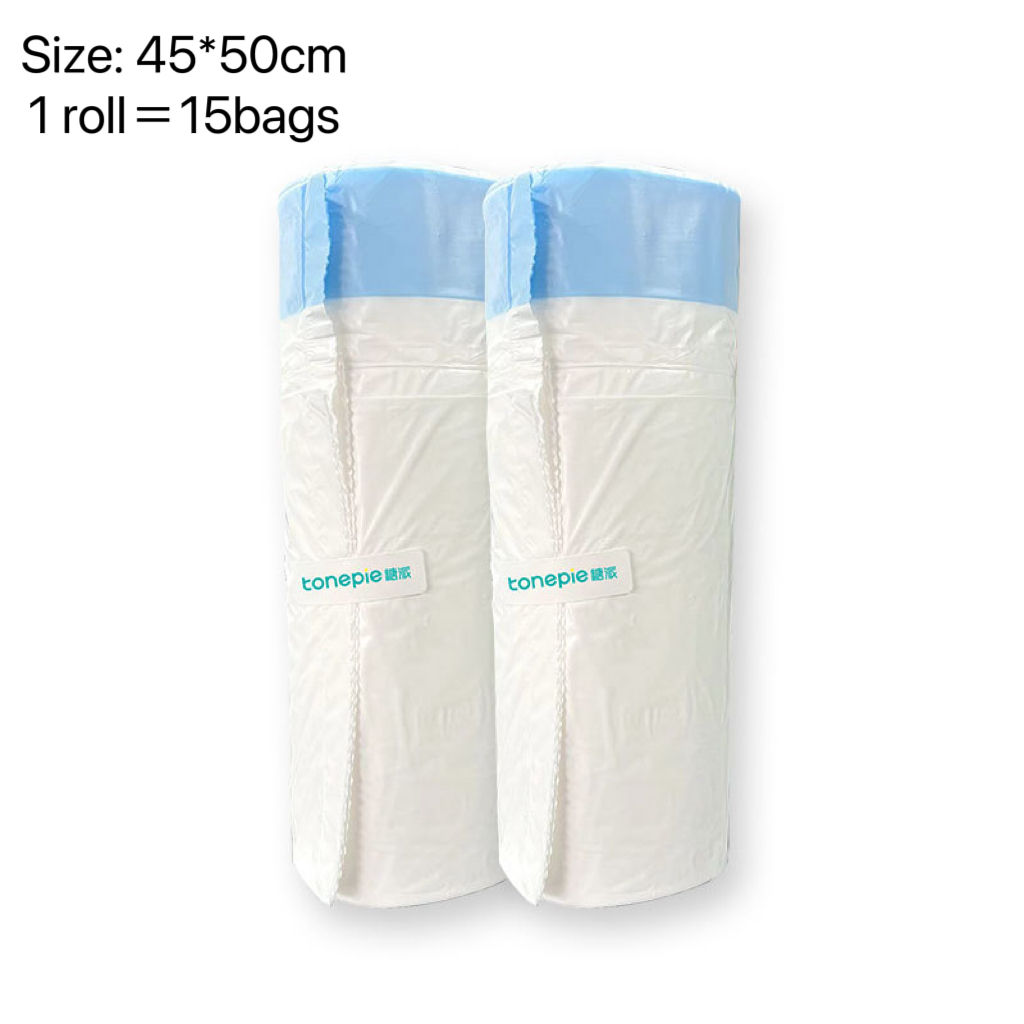 3 rolls thick garbage bags