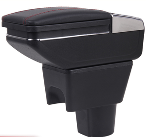 Russie voiture noir PU cuir USB Design Console centrale accoudoir boîte de rangement pour Nissan Terrono - Product Image 2