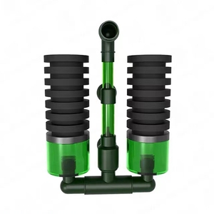 <span class=keywords><strong>Aquarium</strong></span> Interne Bio Sponge Filter Fish Tank Filter Met Dubbele Grof Biochemische Spons Voor <span class=keywords><strong>10</strong></span>-Om 40 Gallon Qanvee QS-100A - Product Image 1