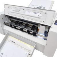Découpeuse numérique automatique commerciale A3 A4 avec alimentation automatique, rainurage, scanner de codes QR, caméra de contour, pour papier, vinyle et feuilles d'étiquettes