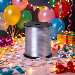 Nastro Party Love Cinta Silver Matte 450M per decorazioni per feste, ideale per decorare pareti - Product Image 5