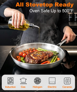 Vente en gros usine, <span class=keywords><strong>Wok</strong></span> de cuisson antiadhésif en titane 30cm/32cm/34cm, Poêle à frire à conduction de chaleur uniforme pour la cuisine domestique - Product Image 1