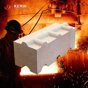 केरुई कम क्रेप अपवर्तक फायरक्टरी फायरक्ले उच्च 95% एल्युमिना ईंट-अपवर्तक भट्ठी के लिए - Product Image 3