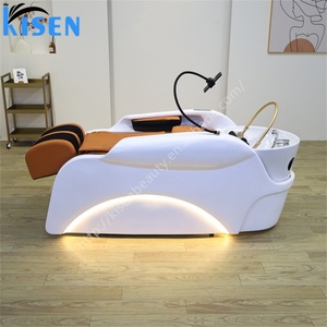 Lit de Traitement Capillaire Électrique Kisen pour Salon de Beauté, Lit de Lavage de Cheveux pour Coiffeur, Lit de Massage Thaïlandais - Product Image 5