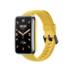Atractiva correa de reloj inteligente de silicona suave de silicona reemplazable para <span class=keywords><strong>Xiaomi</strong></span> MI <span class=keywords><strong>Band</strong></span> <span class=keywords><strong>7Pro</strong></span> Macaron Color caramelo correa de reloj - Product Image 4