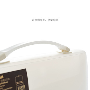 A4 Document Storage Bag PP Plastic Rectangle Office Organizer 10-20L Standing Type Transparent White Khaki Red - Product Image 4